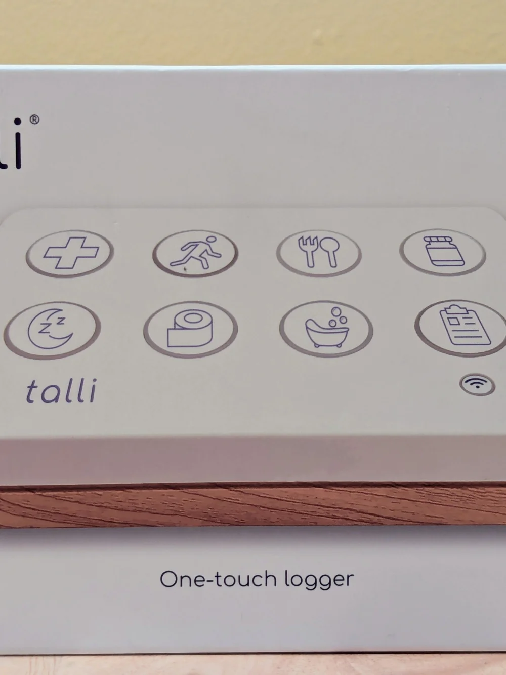 Talli One-Touch Caregiver & Health Tracker Baby / Elderly Logger w/ App - New